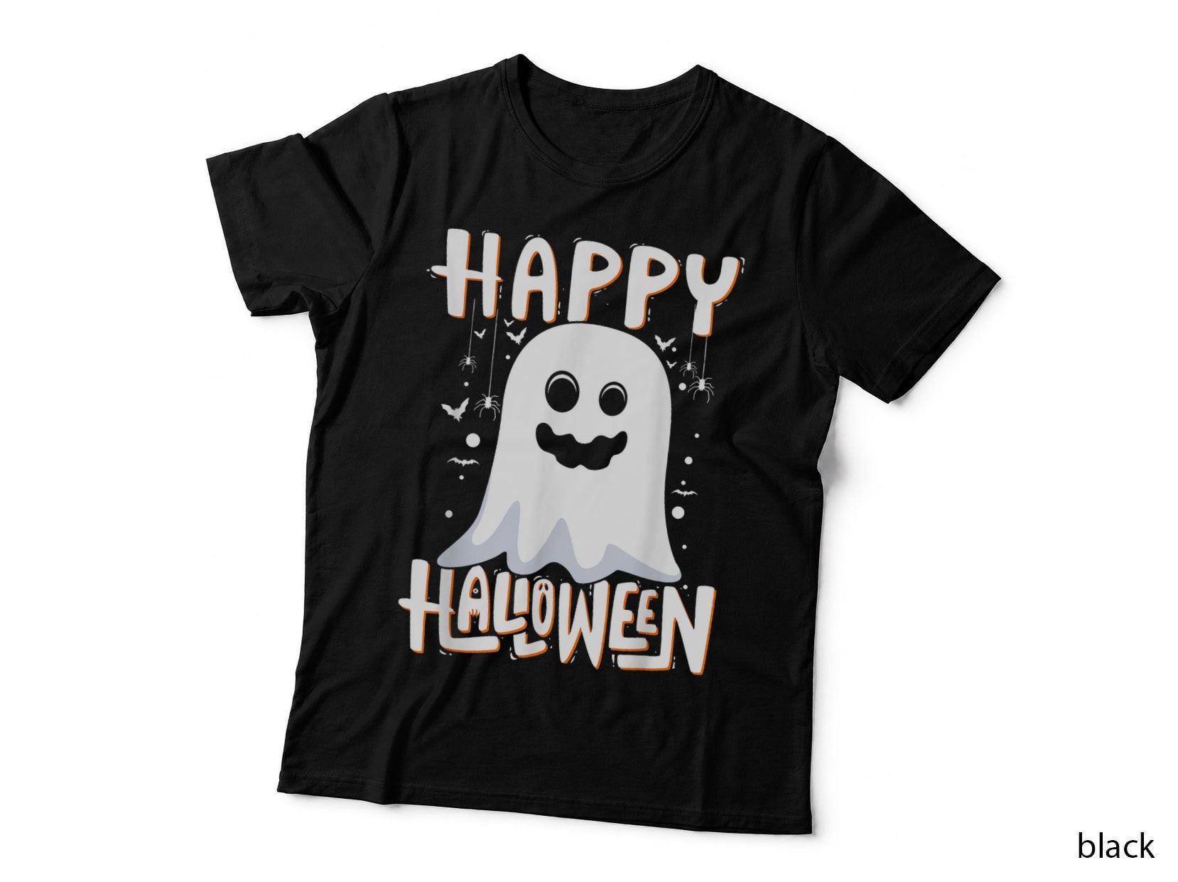 Happy Halloween Funny Ghost Halloween Costume for Kids T-Shirt