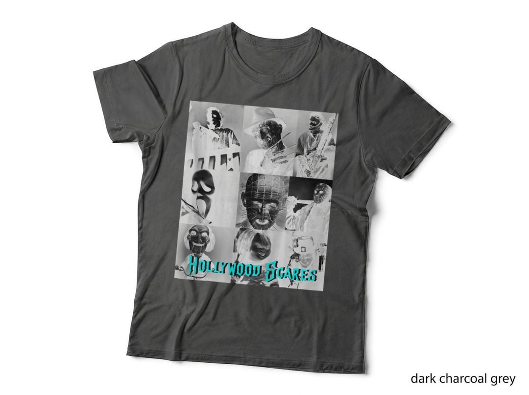 Hollywood Scares Halloween Scary Horror T-Shirt