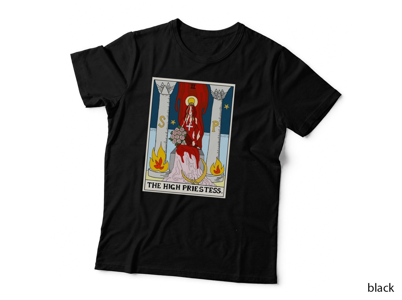 Horror Arcana - II. the High Priestess T-Shirt