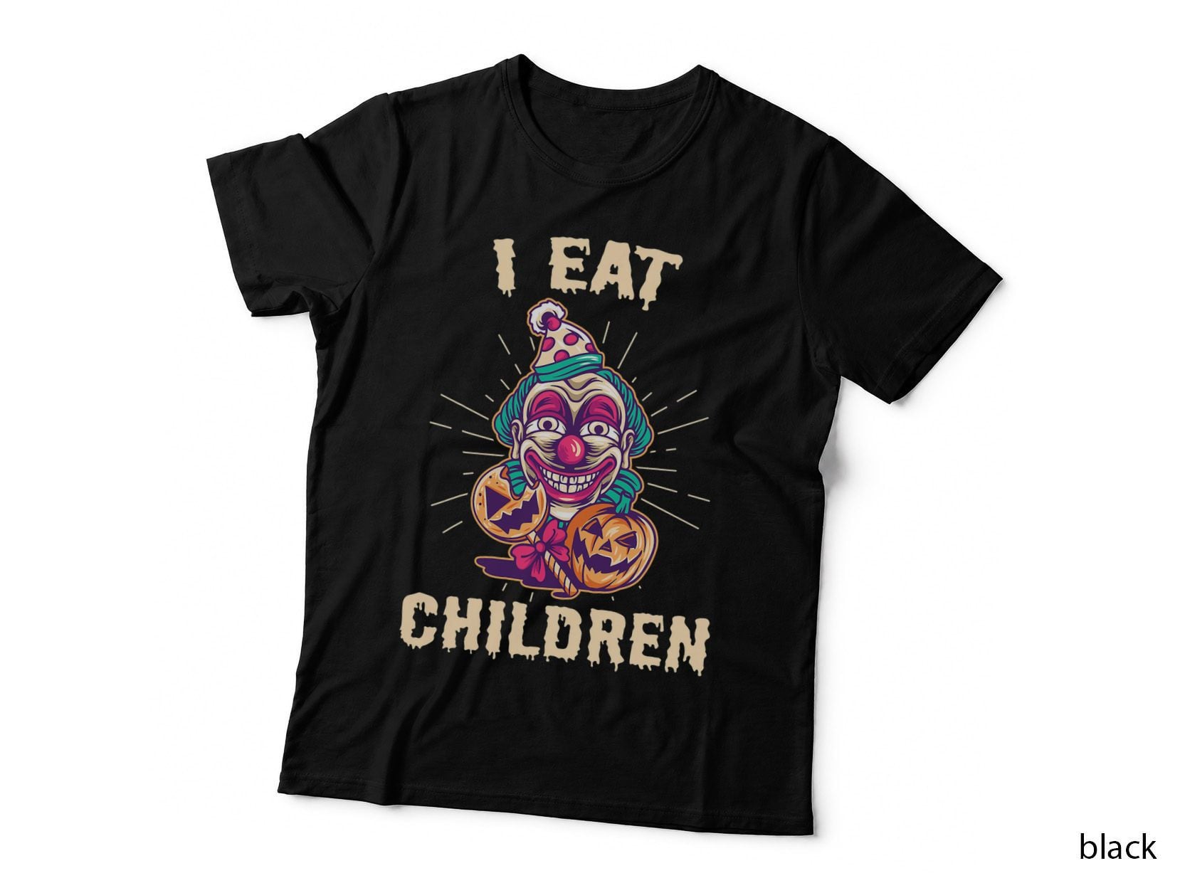 Horror Film Outfit for Film Festival Halloween Horror Clown T-Shirt