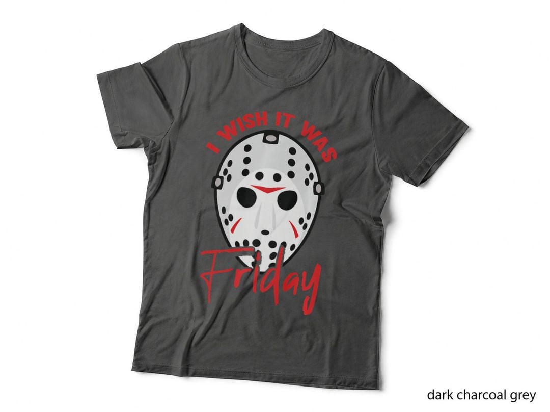 I Wish It Was Friday Lazy DIY Halloween Costume Horror, Halloween T-Shirt