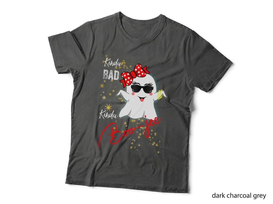 Kinda Bad, Kinda Boo-Jee Girl Ghost T-Shirt