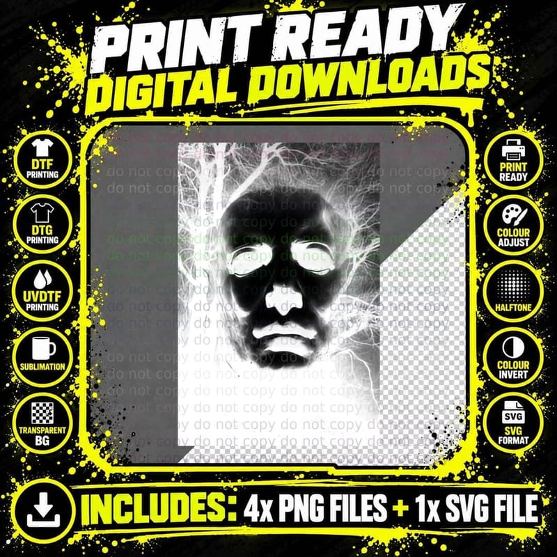 Michael Myers Halloween T-Shirt Png SVG Digital Bundle