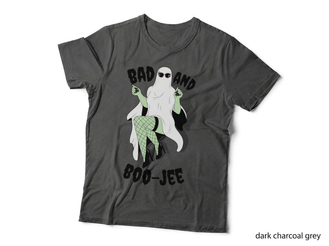 Sassy Bad and Boo-Jee Halloween Pinup T-Shirt