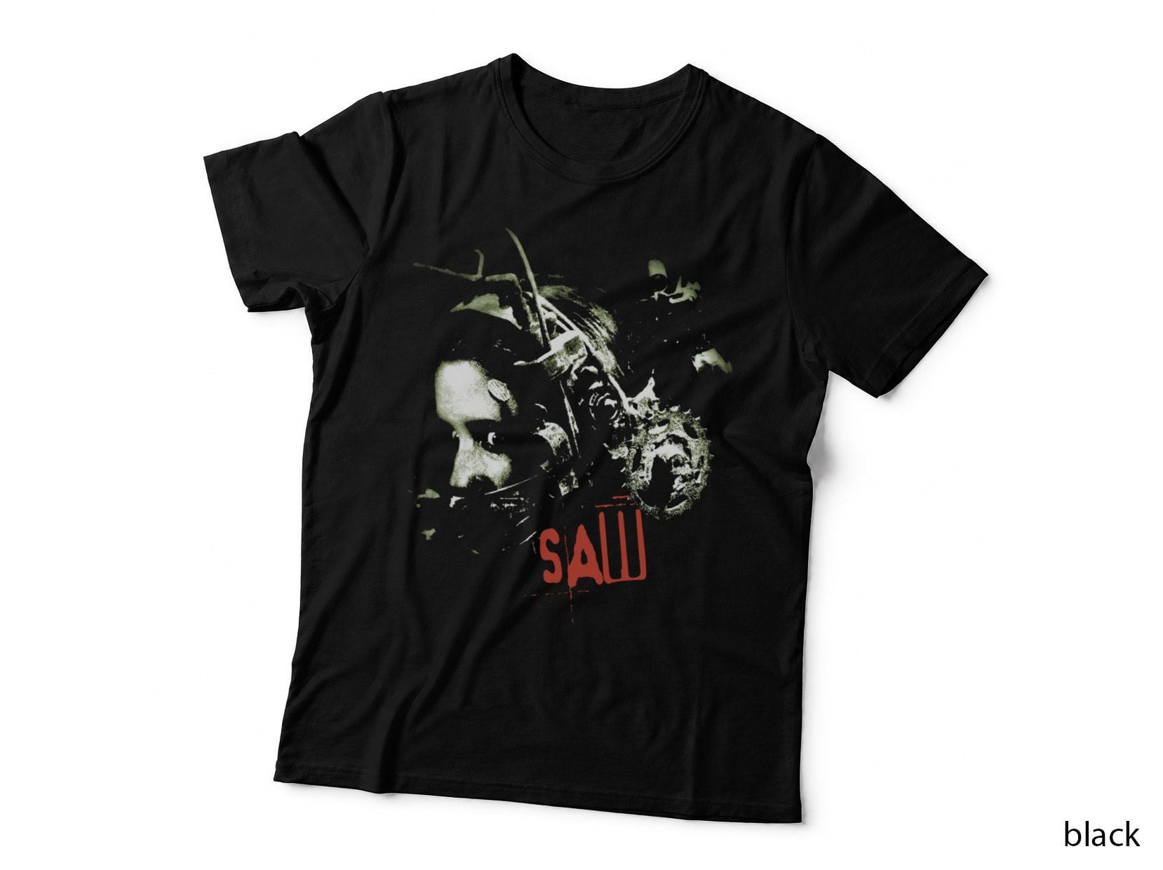 Saw Horror Movie Retro T-Shirt