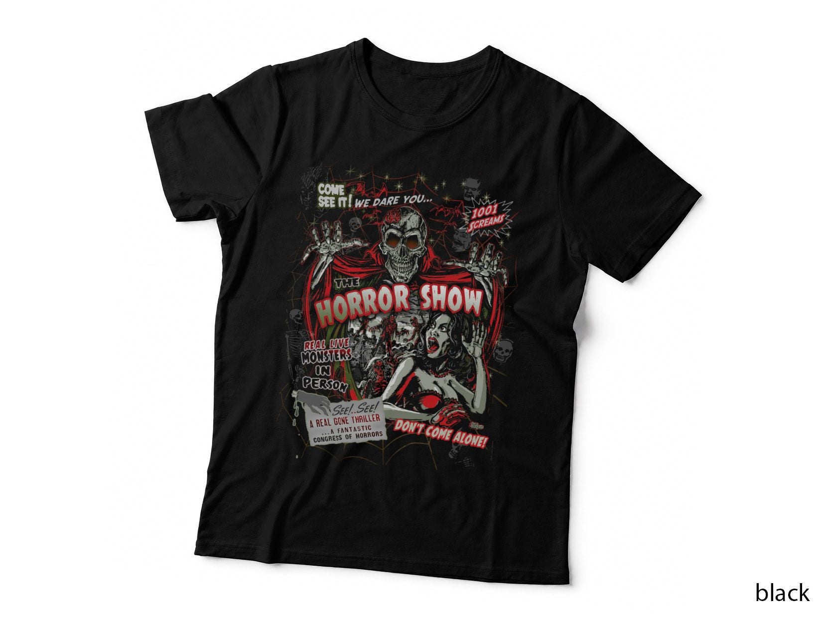 Spook Show Horror Movie Monsters Classic T-Shirt