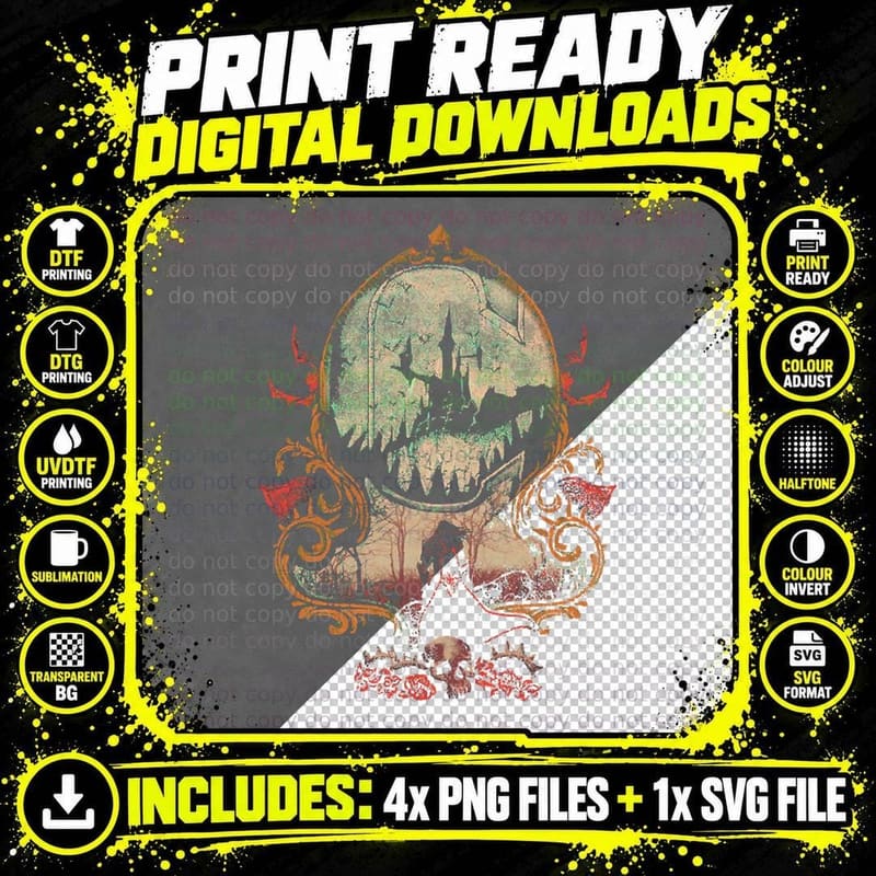 The Vampire Killer T-Shirt Png SVG Digital Bundle