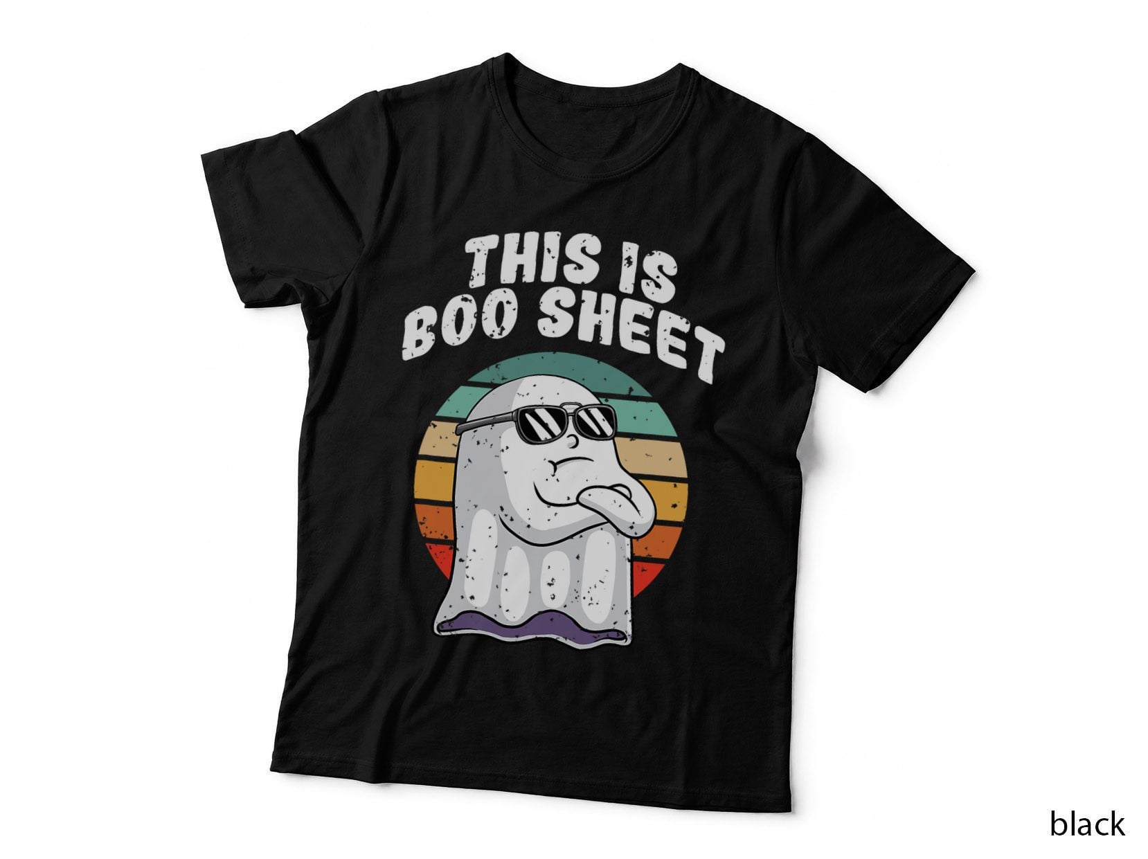 This Is Boo Sheet Funny Halloween Costume Ghost Pun Humor T-Shirt