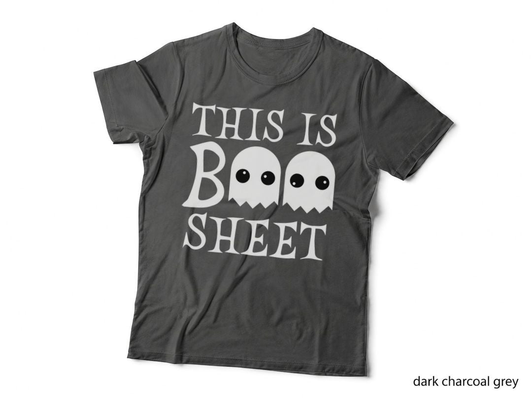 This Is Boo Sheet Ghost Retro Halloween Funny Novelty T-Shirt
