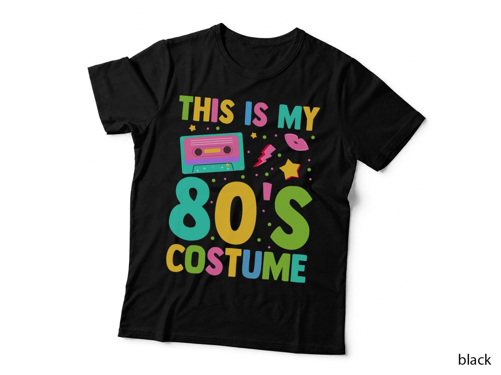 This Is My 80s Costume Retro 1980s Halloween Costume T-Shirt