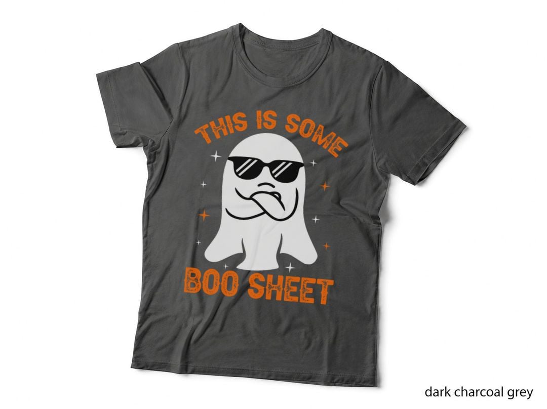 This Is Some Boo Sheet Ghost Retro Halloween Costume Women T-Shirt