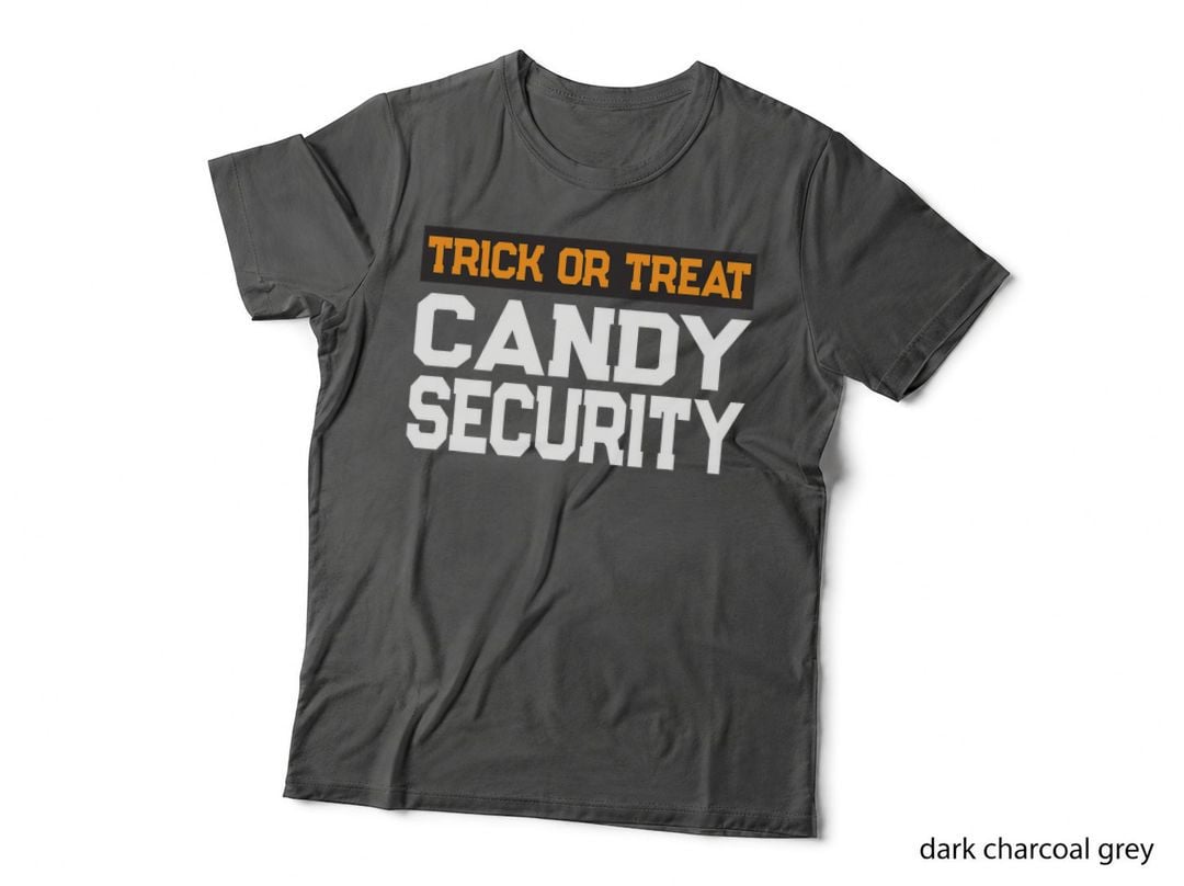 Trick or Treat Candy Security Mom Dad Halloween Costume T-Shirt