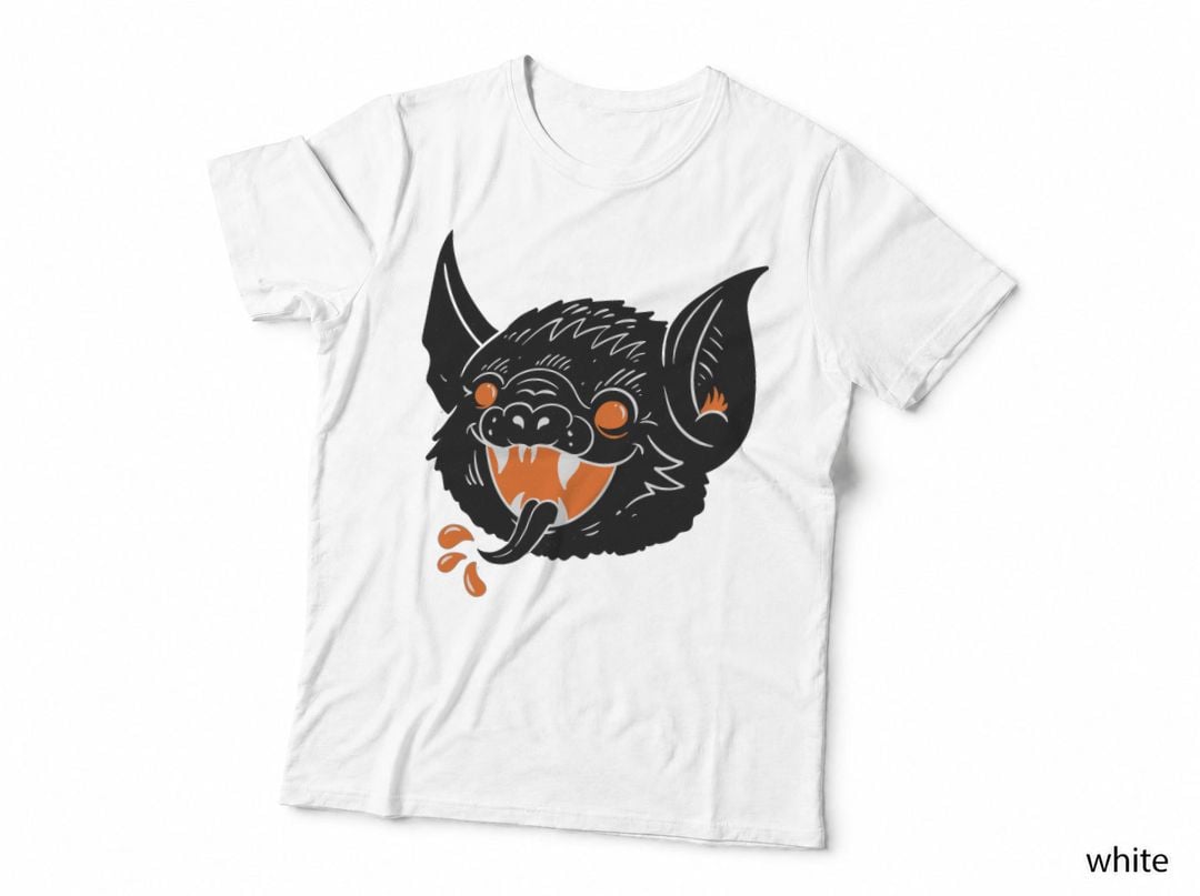 Vintage Bat Halloween T-Shirt