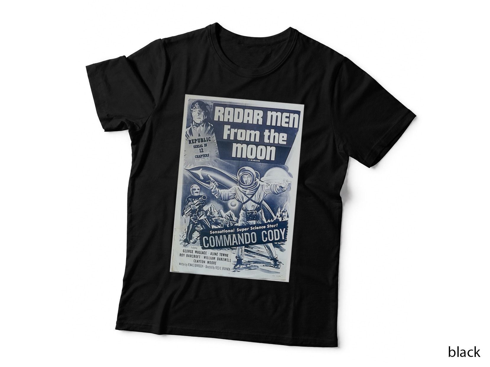 Vintage Sci Fi Horror Movie Poster T-Shirt