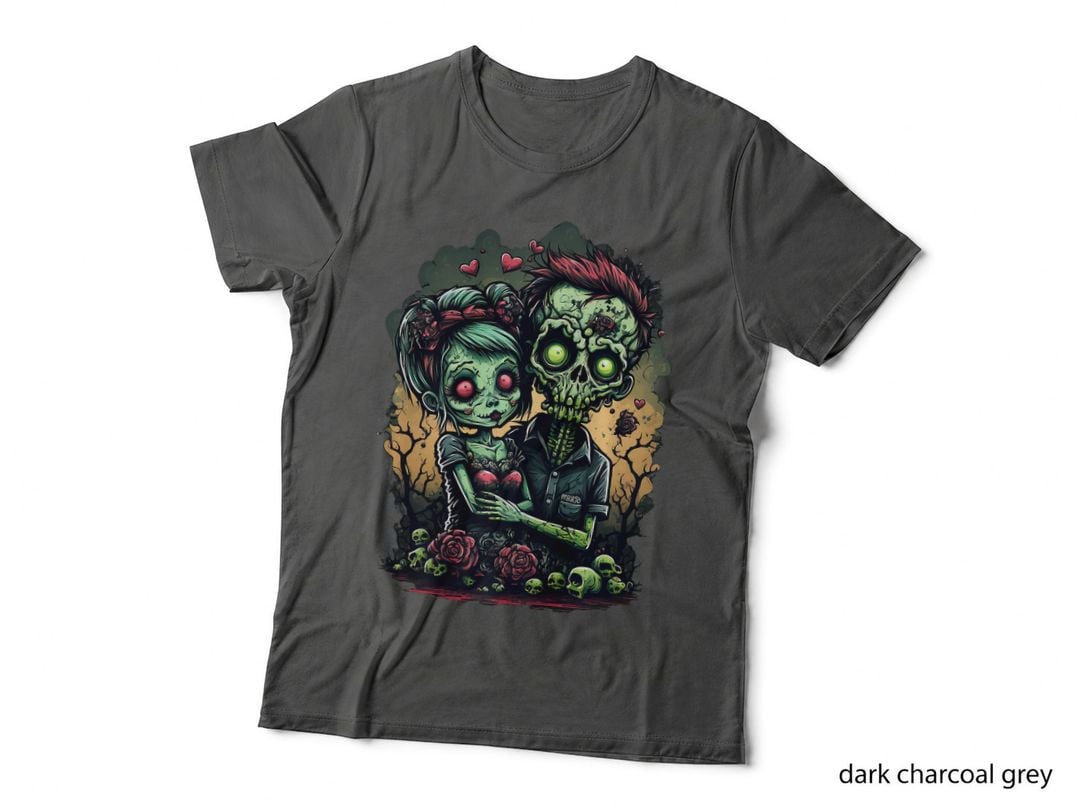 Zombie Love Valentine Horror Monster Halloween T-Shirt