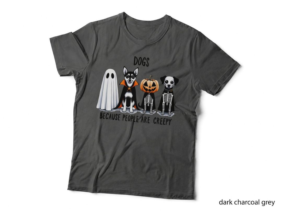 Dogs Because People Are Creepy, Halloween, Cute T-Shirt