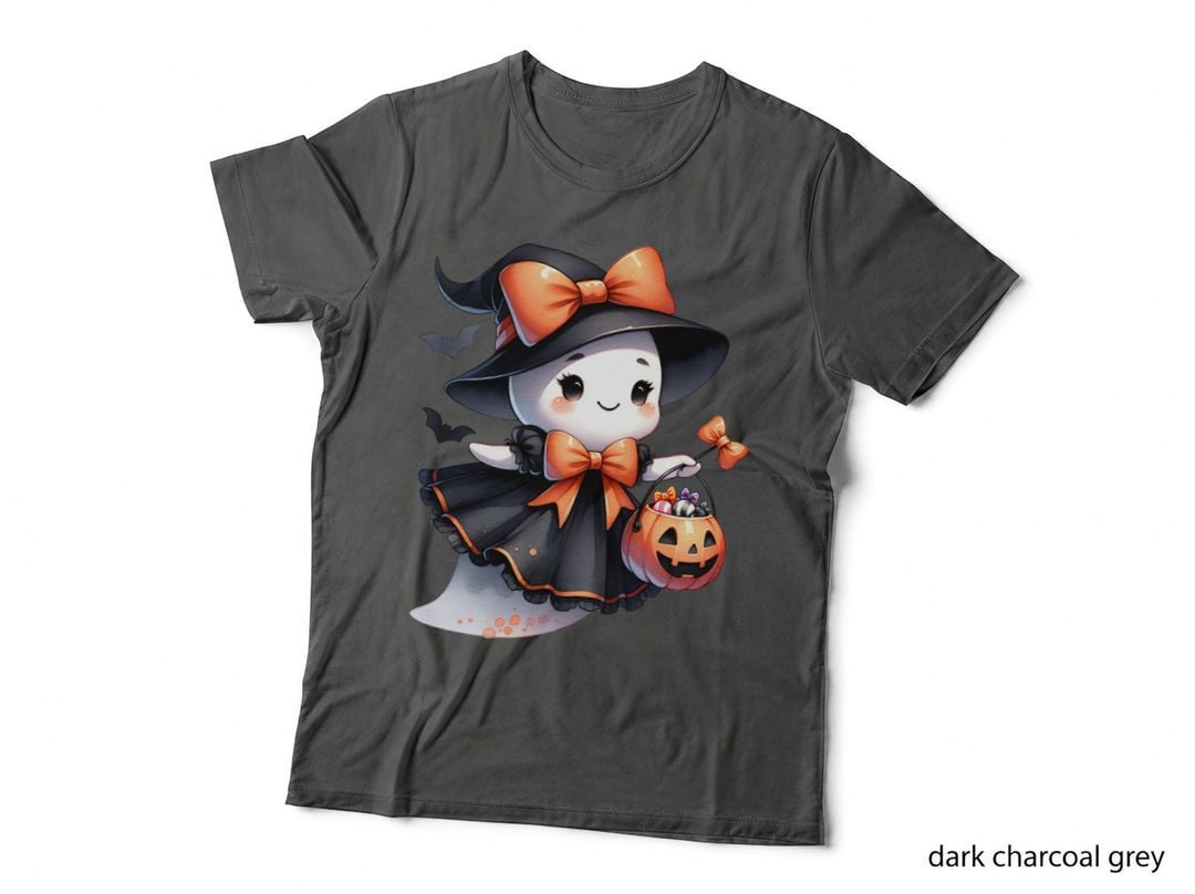 Ghost Witch Halloween, Horror, Cute T-Shirt