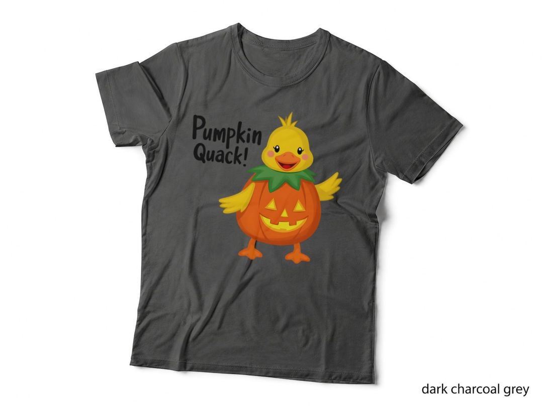 Pumpkin Quack, Halloween Duck, Funny Spooky T-Shirt