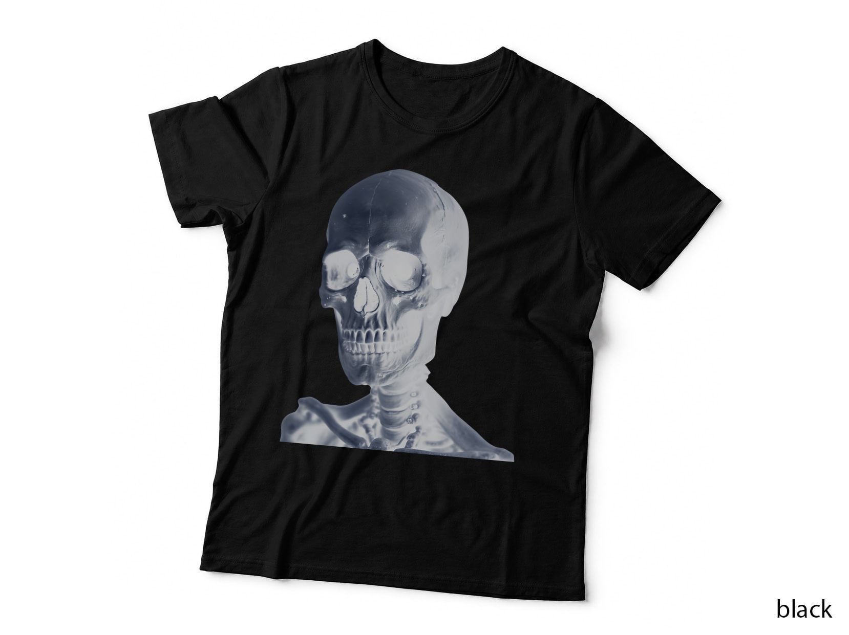 Realistic Human Skeleton Bones Anatomy Science Gothic T-Shirt