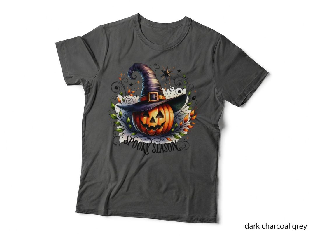 Spooky Season Pumpkin Halloween, Horror, Goth T-Shirt