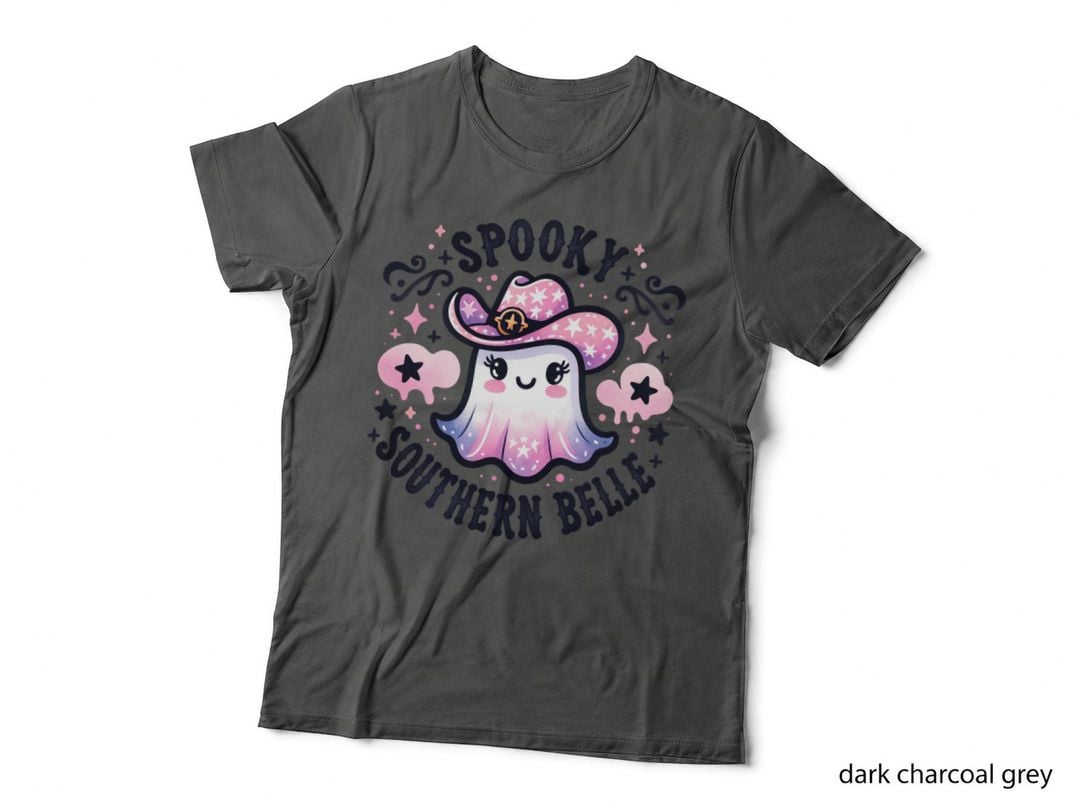 Spooky Southern Belle Ghost Watercolor, Gift Idea, Warm Cozy, Gift T-Shirt