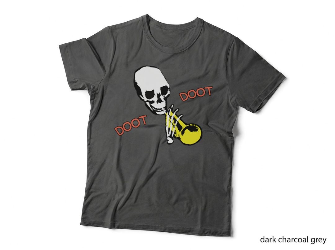 Doot Skeleton Meme Halloween Pullover Hoodie, Spooky Season T-Shirt