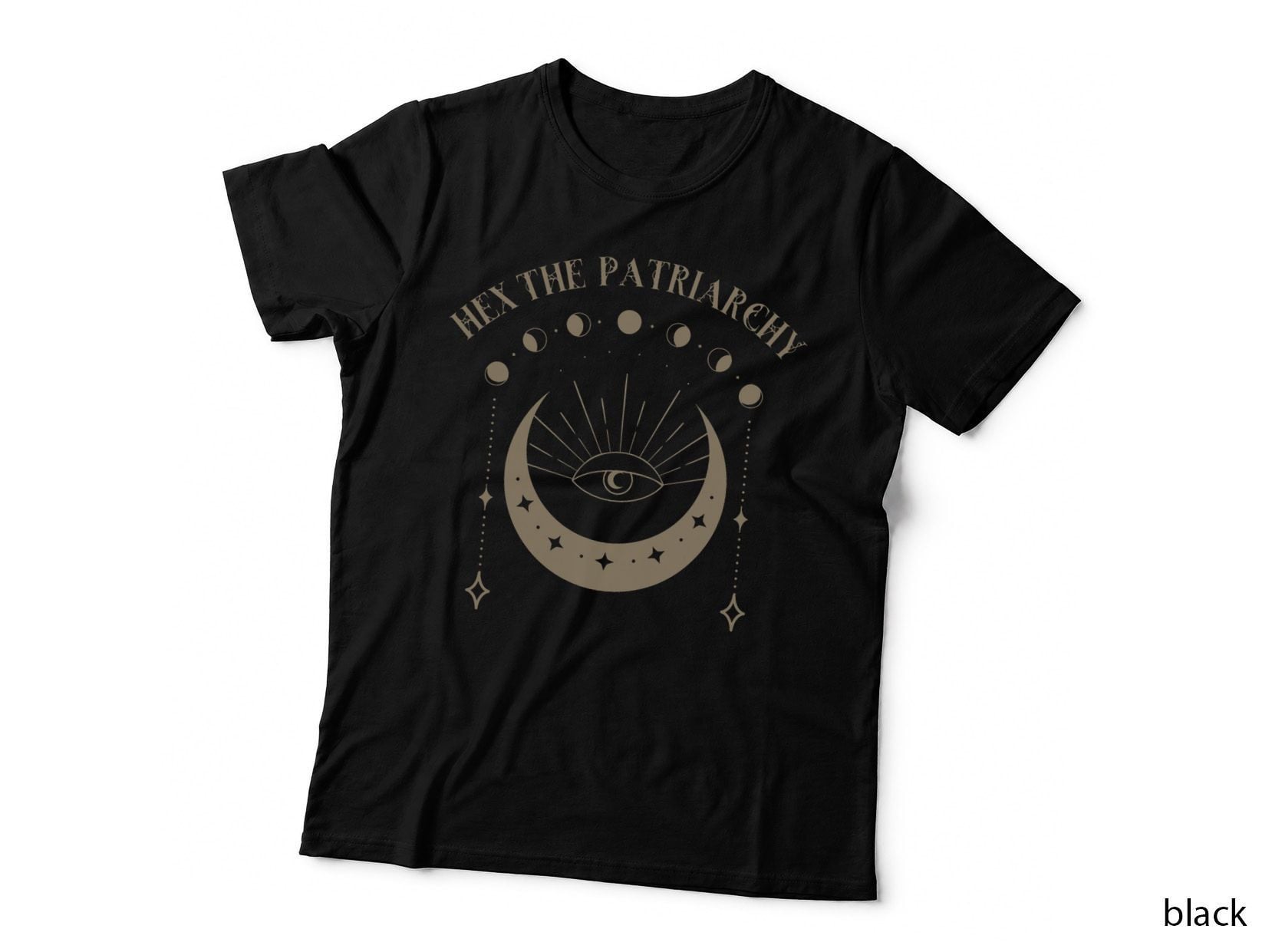 Feminist Witch, Hex the Patriarchy Funny Graphic Feminism T-Shirt