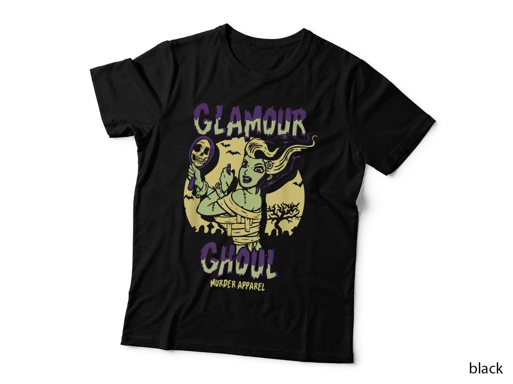 Glamour-Ghoul Halloween-Monster T-Shirt