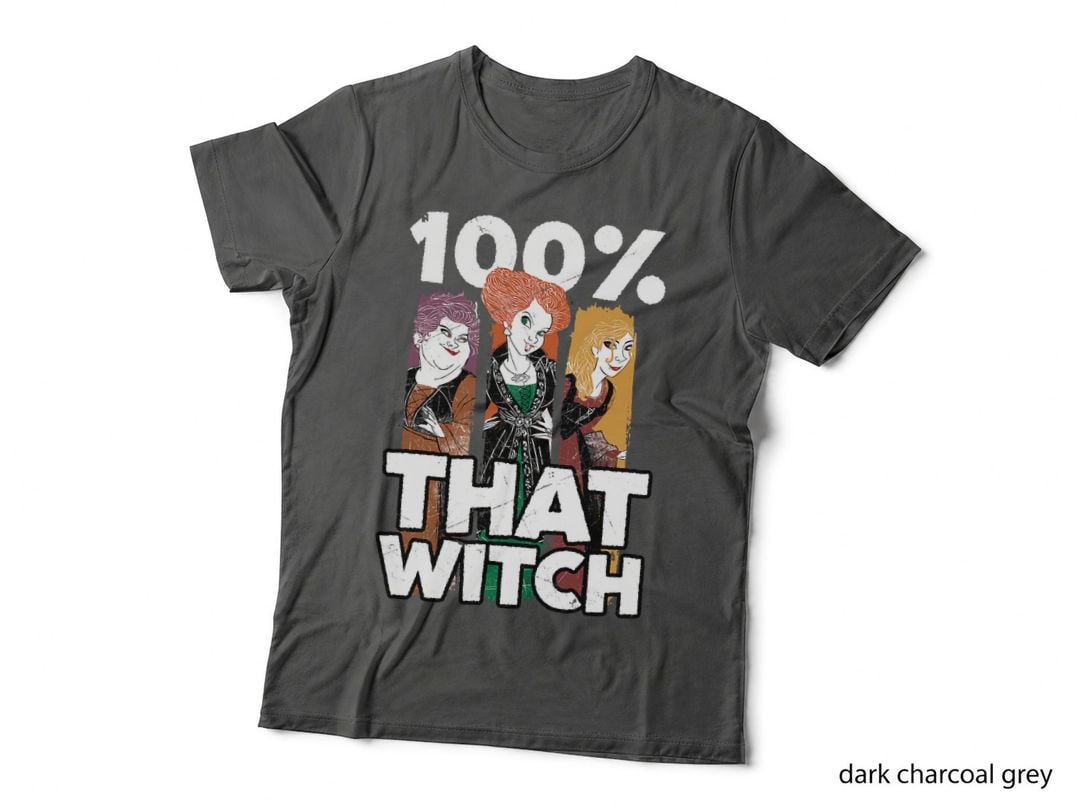 Hocus Pocus Sanderson Sisters 100 That Witch T-Shirt