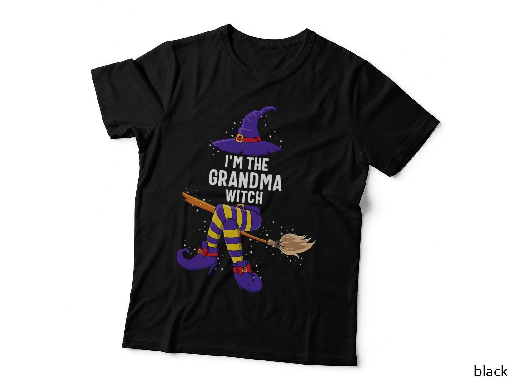 I'm the Grandma Witch Shirt Halloween Matching Group Costume T-Shirt