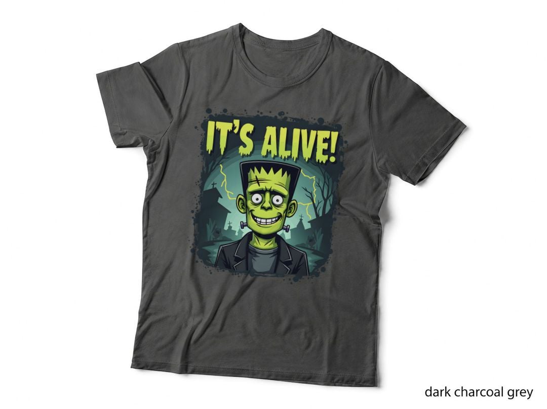 It's Alive Frankenstein Tee, Spooky Monster Gift for Kids, Gift T-Shirt