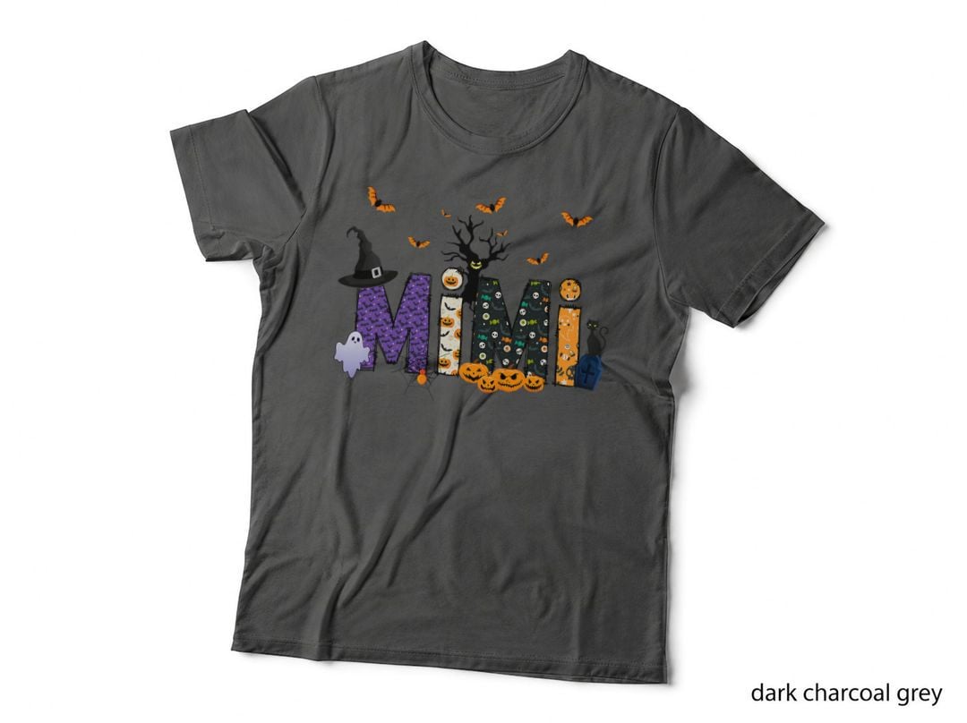 Mimi Witch Cute Grandma Mimi Halloween Costume Funny T-Shirt