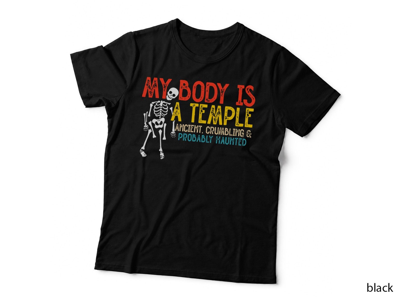 My Body Is a Temple Ancient, Crumbling & Probably Haunted T-Shirt