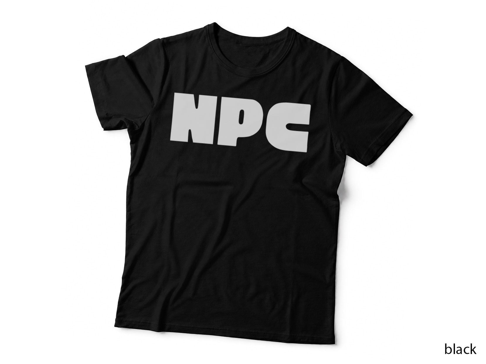 NPC Funnytrending Meme Non-Player Character Gamer Halloween T-Shirt