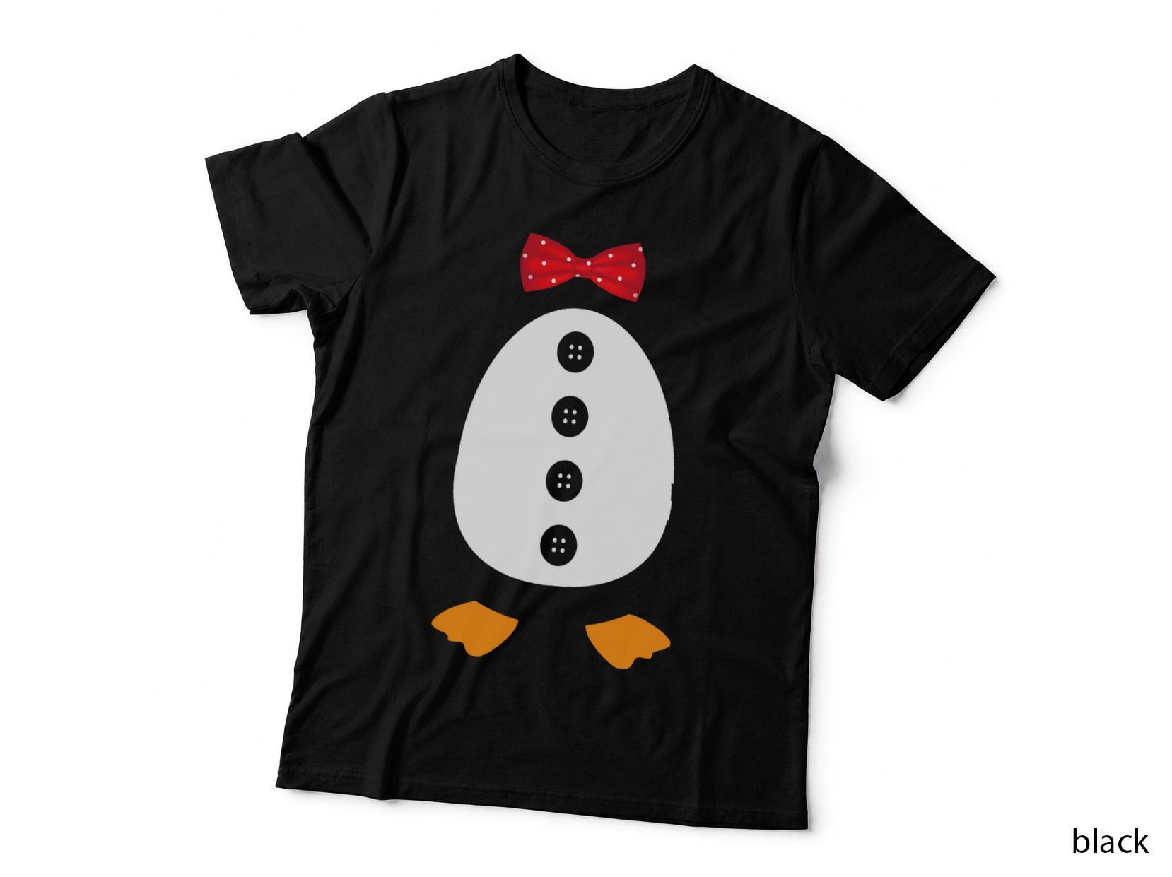 Penguin Costume Tuxedo Halloween Cute Penguin Boys Girls T-Shirt