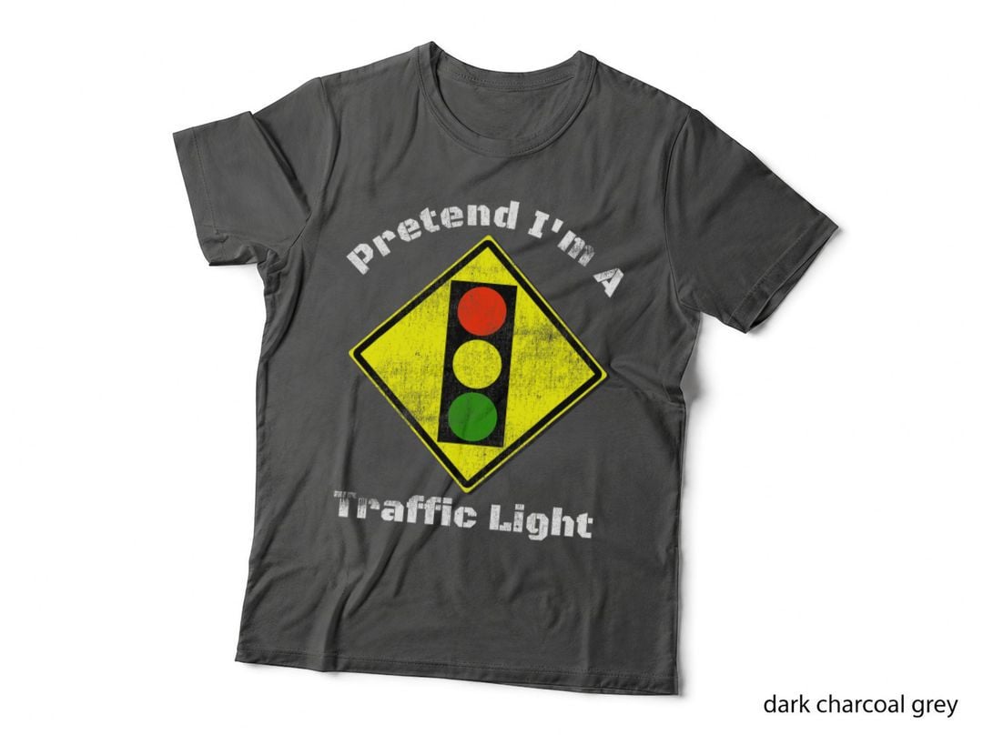 Pretend I'm a Traffic Light Easy Halloween Costume T-Shirt