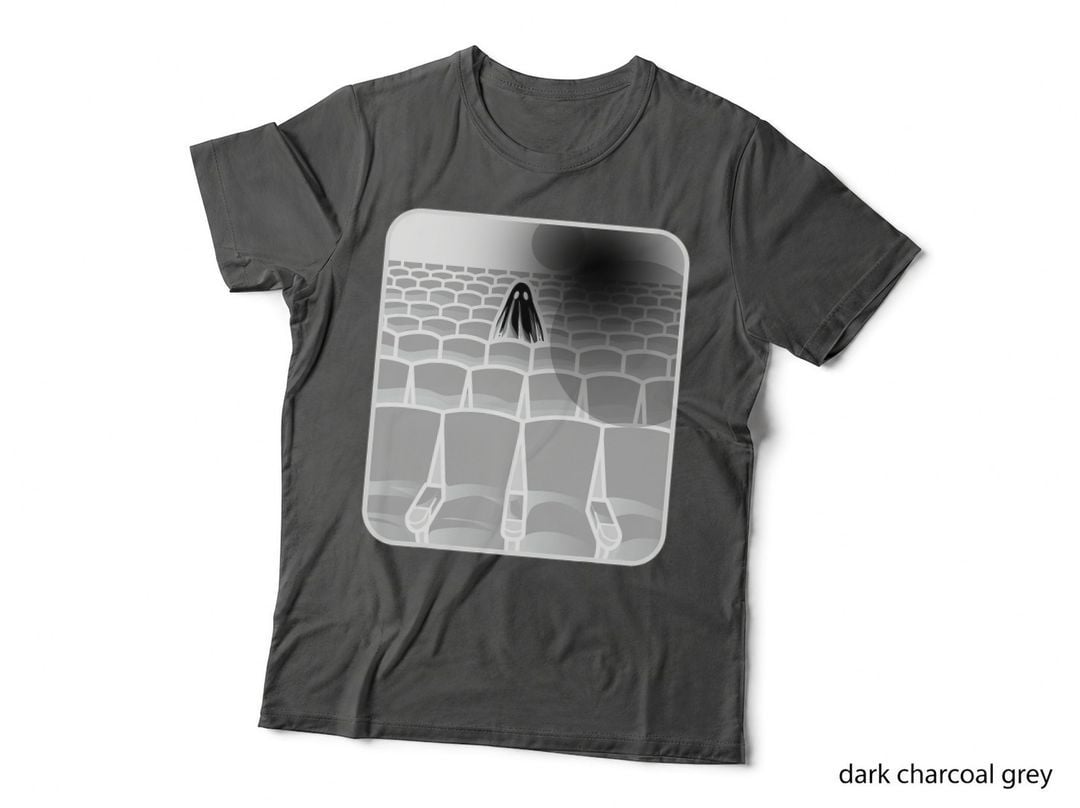 Sheet Ghost Haunted Movie Theater Sad Spooky Theatre Movies T-Shirt