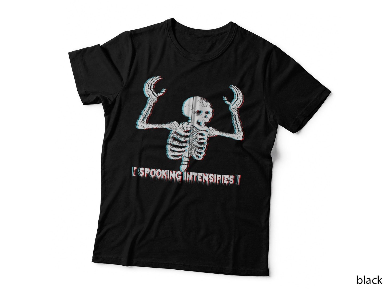 Spooking Intensifies, Spoopy Skeleton Meme Design Spooky T-Shirt
