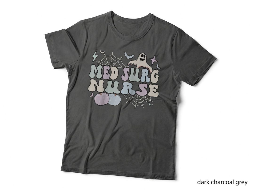 Spooky Med Surg Nurse Halloween Medical-Surgical, Halloween T-Shirt