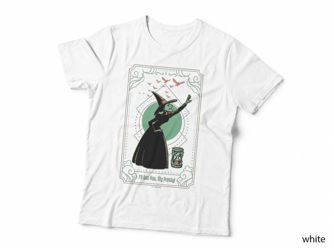 The Wizard of Oz Wicked Witch I'll Get You My Pretty Tarot T-Shirt