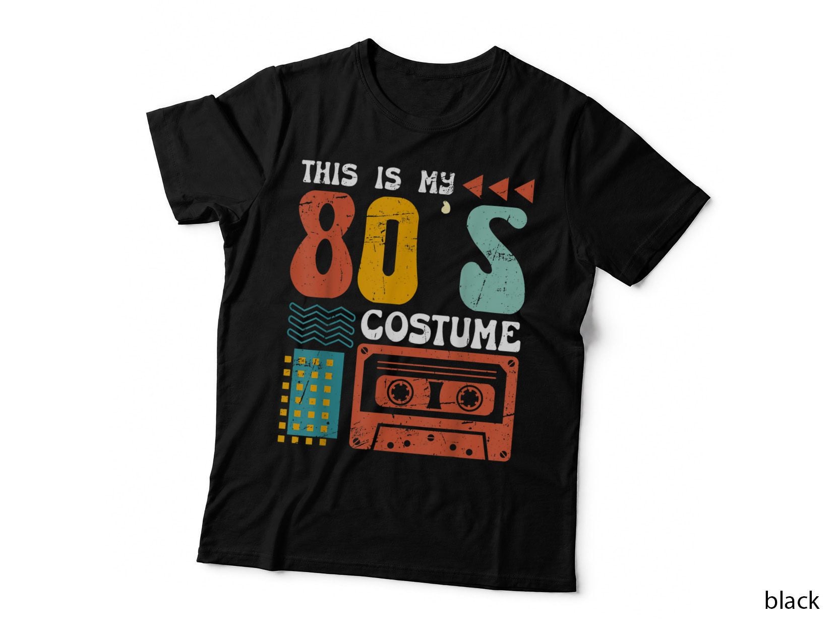 This Is My 80s Costume Halloween 1980s Party Disco T-Shirt