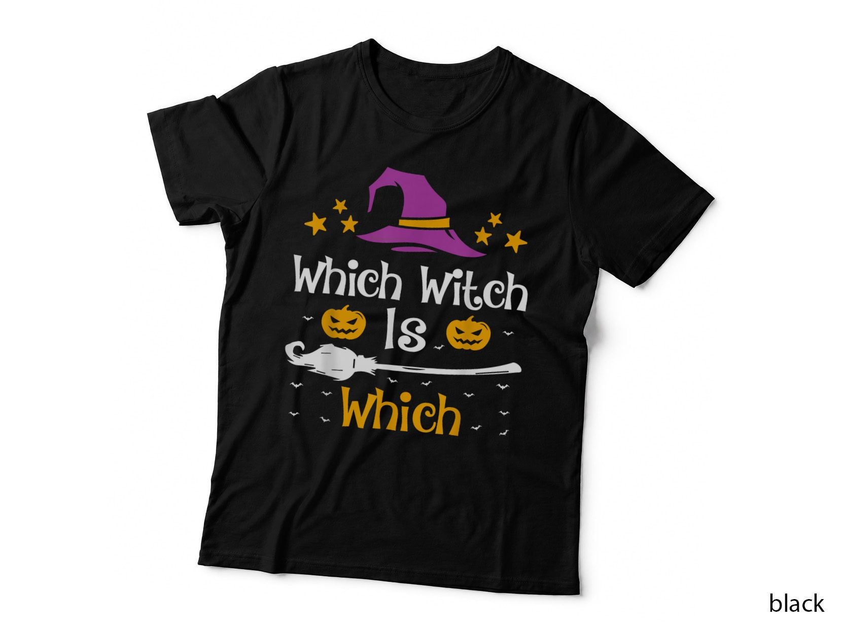Which Witch Is Which Halloween Costume English Grammar T-Shirt