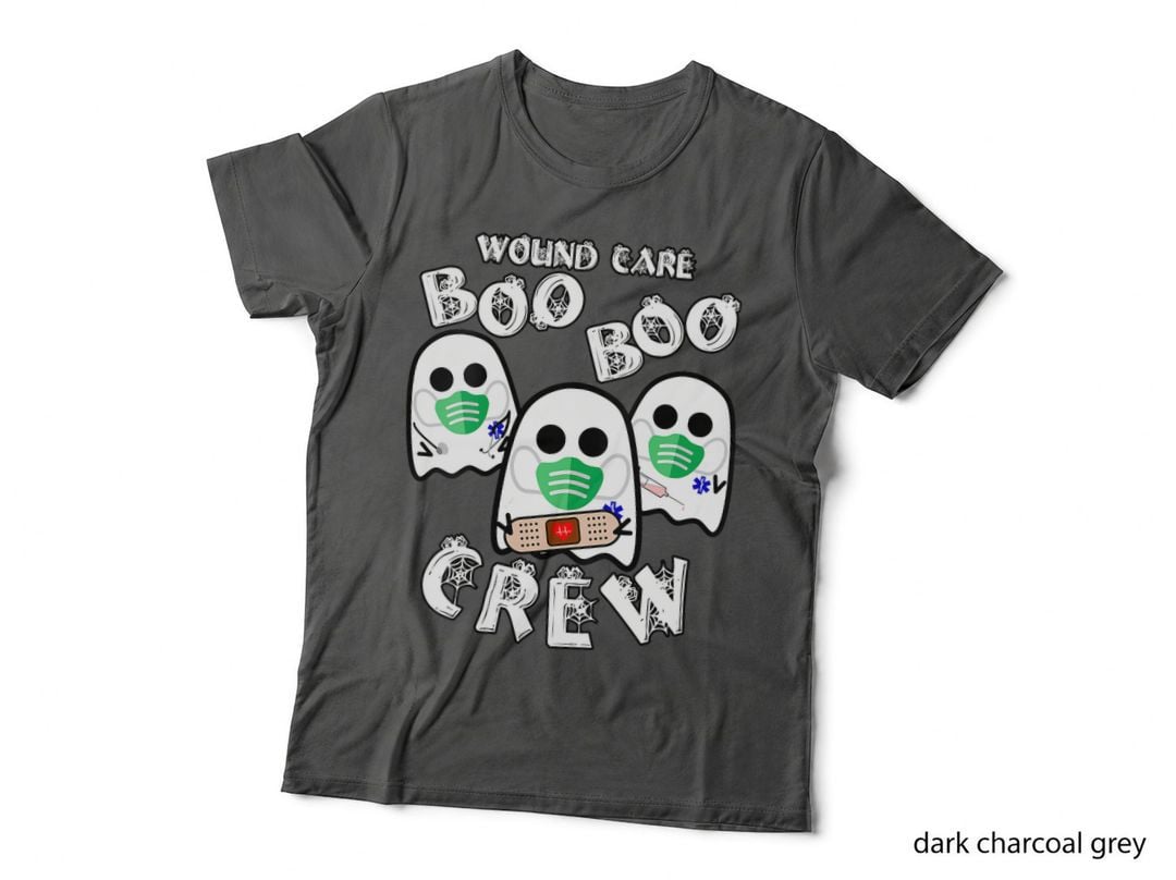 Wound Care Boo Boo Crew - Funny Doctor Nurse Halloween T-Shirt