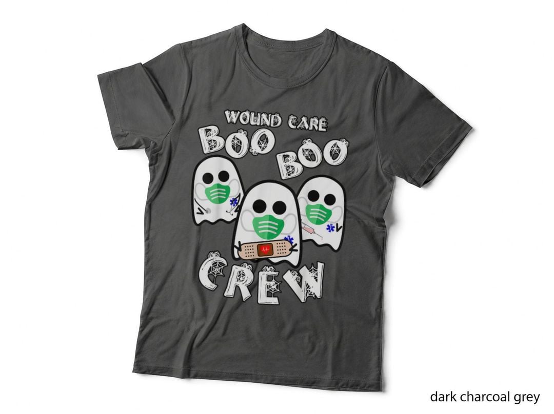 Wound Care Boo Crew - Funny Doctor Nurse Halloween, Trick or Treat T-Shirt
