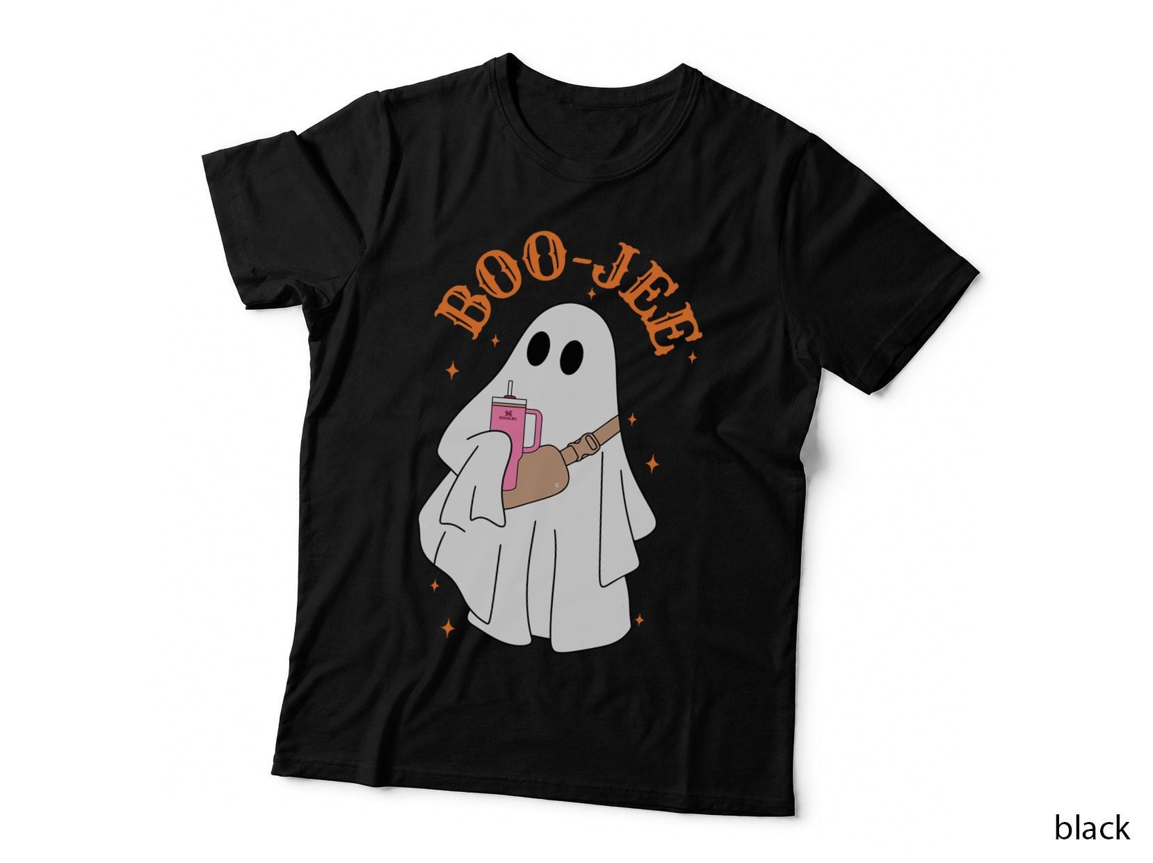 Boo-Jee Halloween Spooky Season Cute Ghost Boujee Boogee T-Shirt