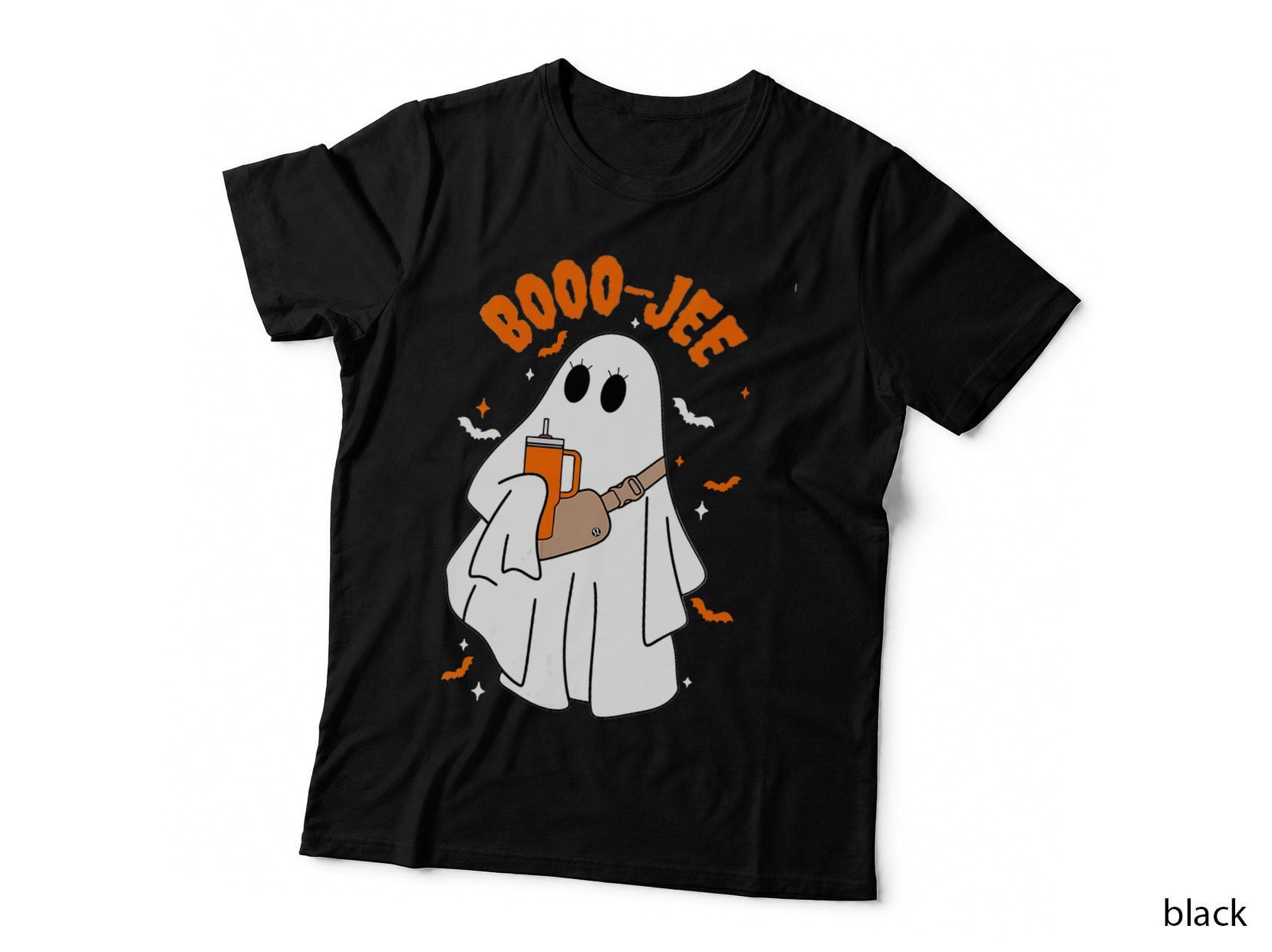 Boojee Boo-Jee Ghost Funny Cup Tumbler Halloween Fall Ghoul T-Shirt