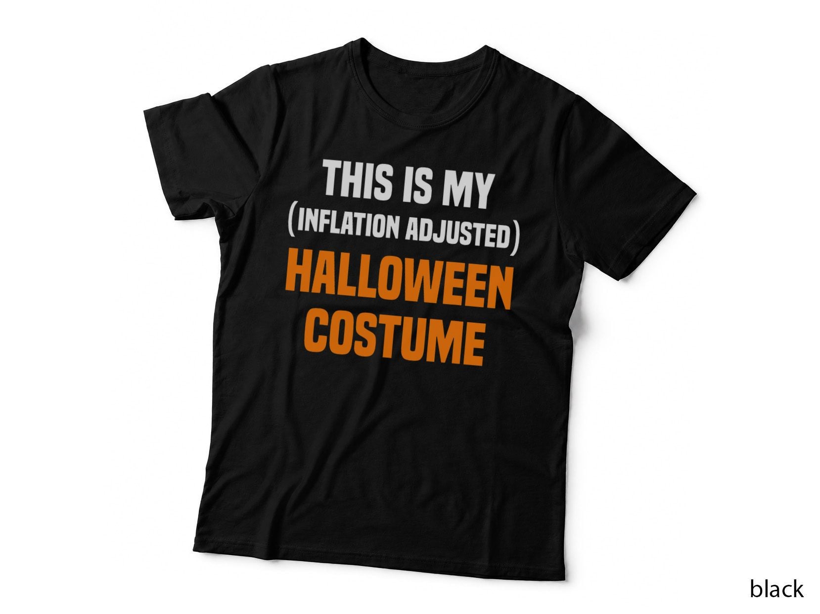 Funny Halloween Joke Inflation Halloween Costume T-Shirt
