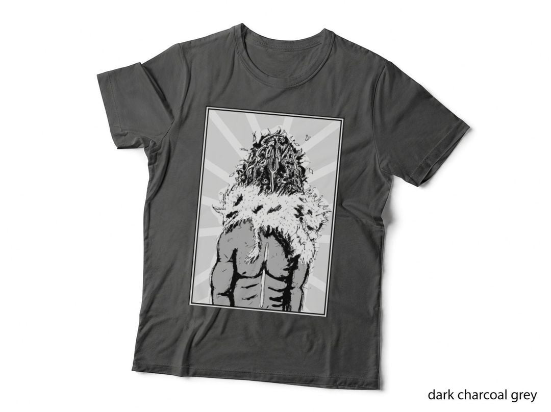 Gothic Sketch Portrait of a Skinwalker Witch 1 T-Shirt
