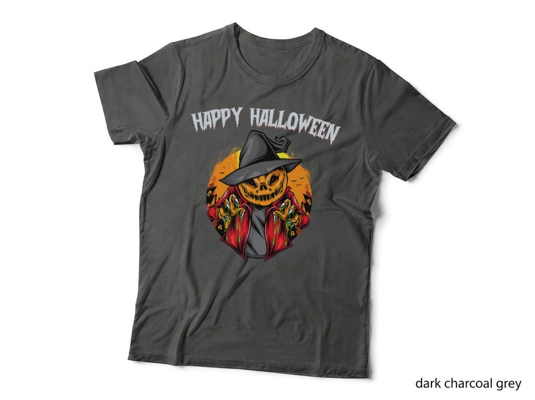 Happy Halloween Pumpkin Scarecrow T-Shirt