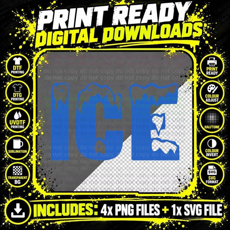 Ice Baby Family Funny Halloween Costume Couples 2021 Png SVG Digital Bundle
